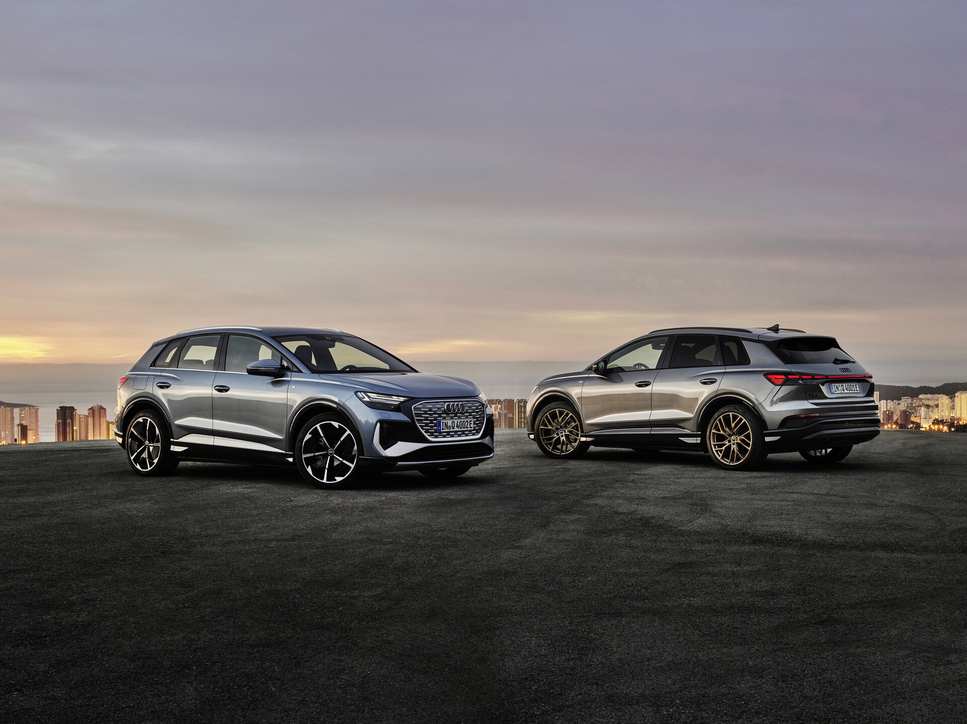 Audi Q4 e-tron e Q4 Sportback e-tron: le immagini ufficiali