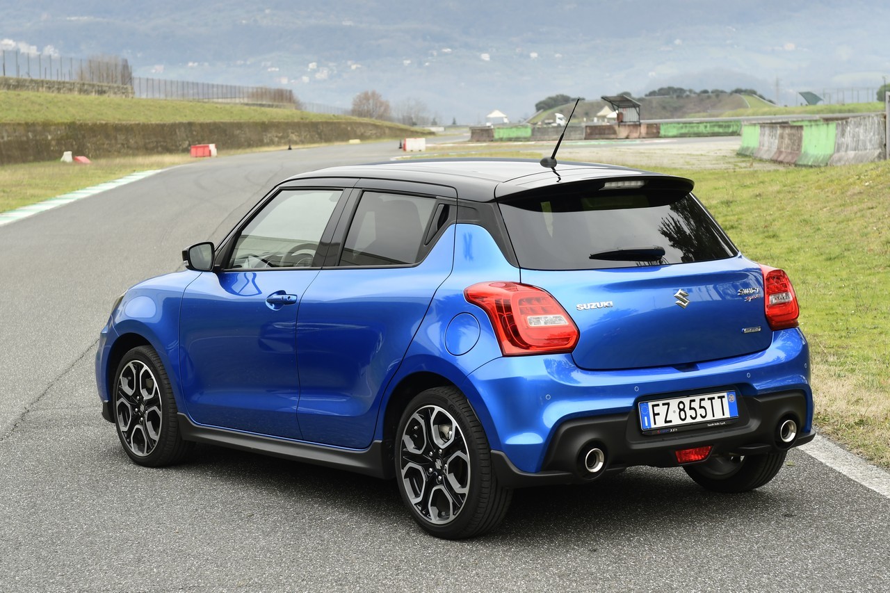 Suzuki Swift Sport Hybrid: la prova su strada