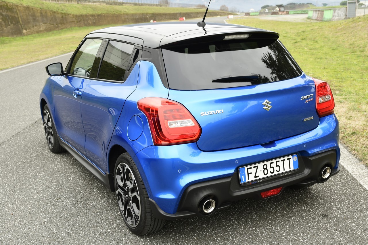 Suzuki Swift Sport Hybrid: la prova su strada