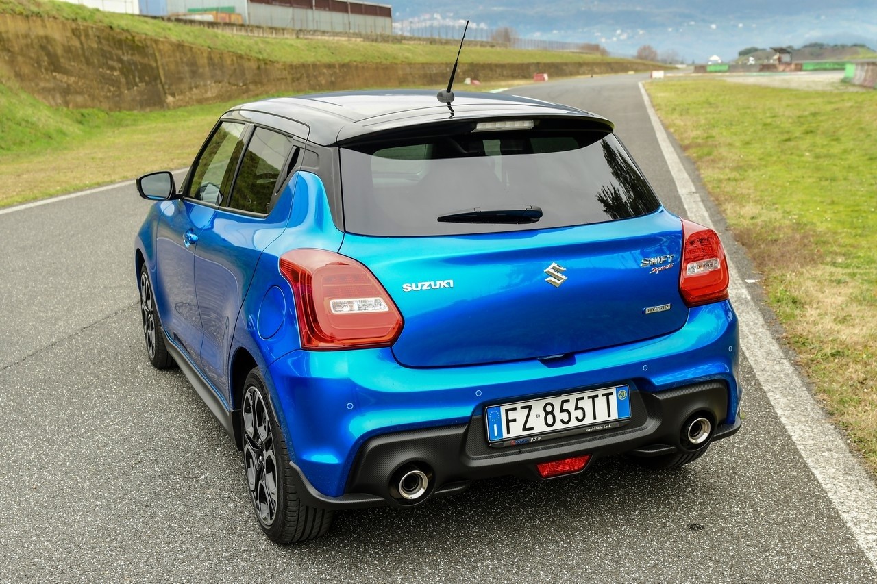 Suzuki Swift Sport Hybrid: la prova su strada