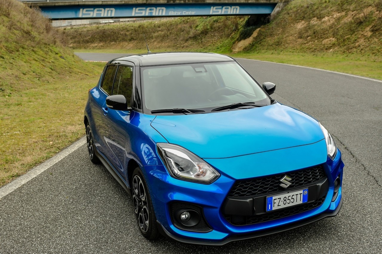 Suzuki Swift Sport Hybrid: la prova su strada