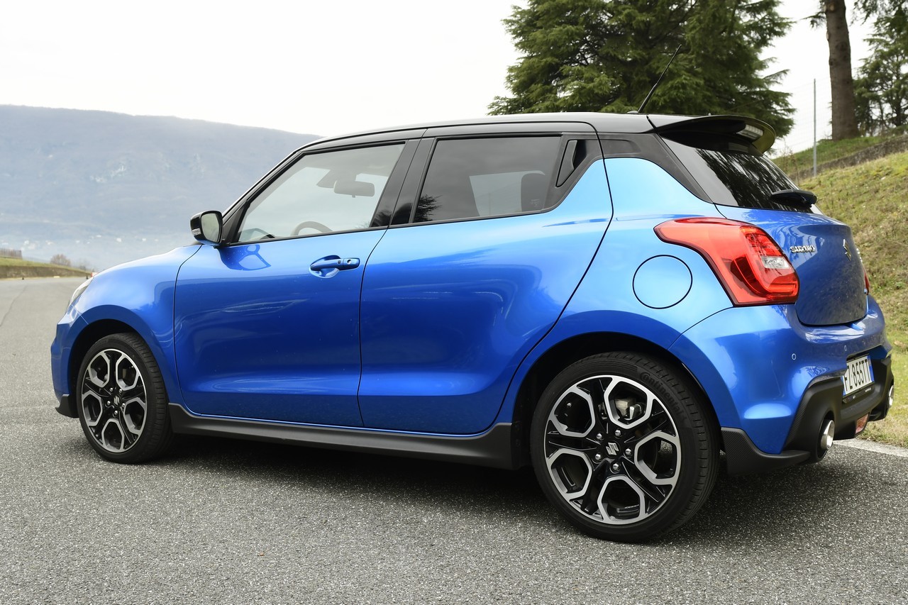 Suzuki Swift Sport Hybrid: la prova su strada