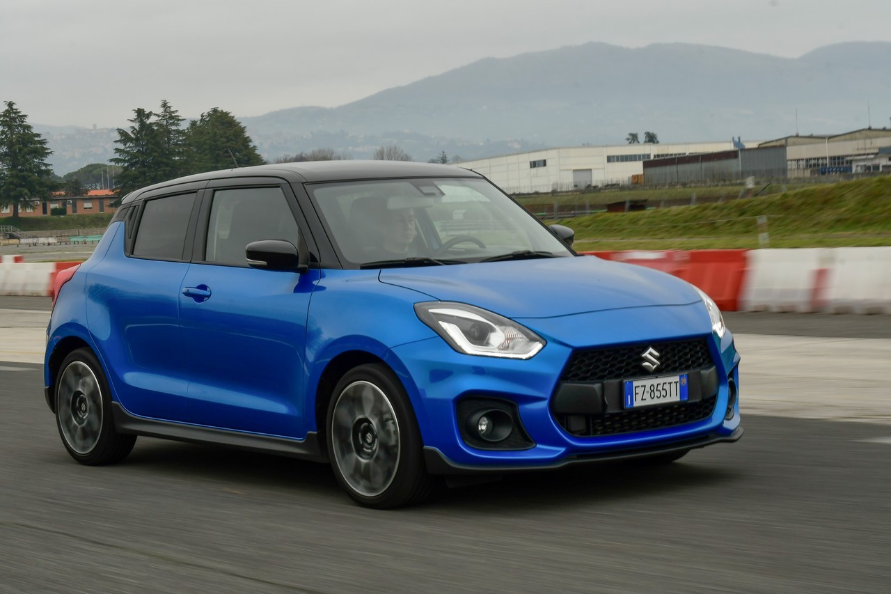 Suzuki Swift Sport Hybrid: la prova su strada