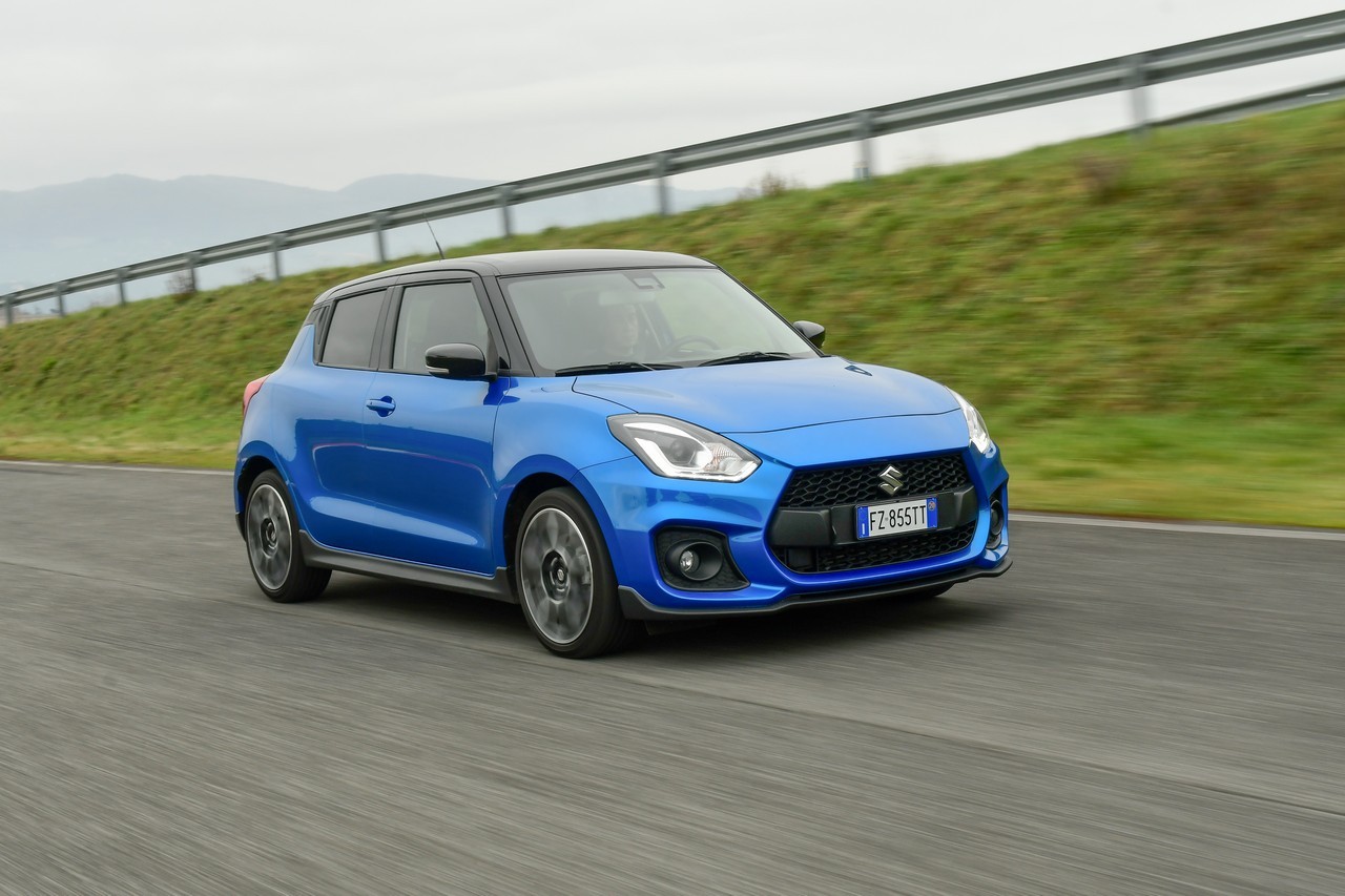 Suzuki Swift Sport Hybrid: la prova su strada