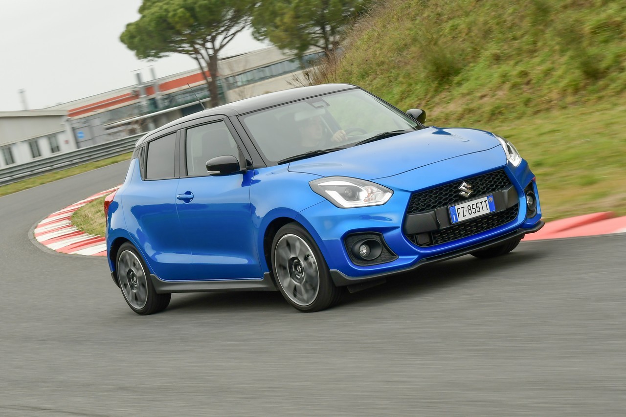 Suzuki Swift Sport Hybrid: la prova su strada