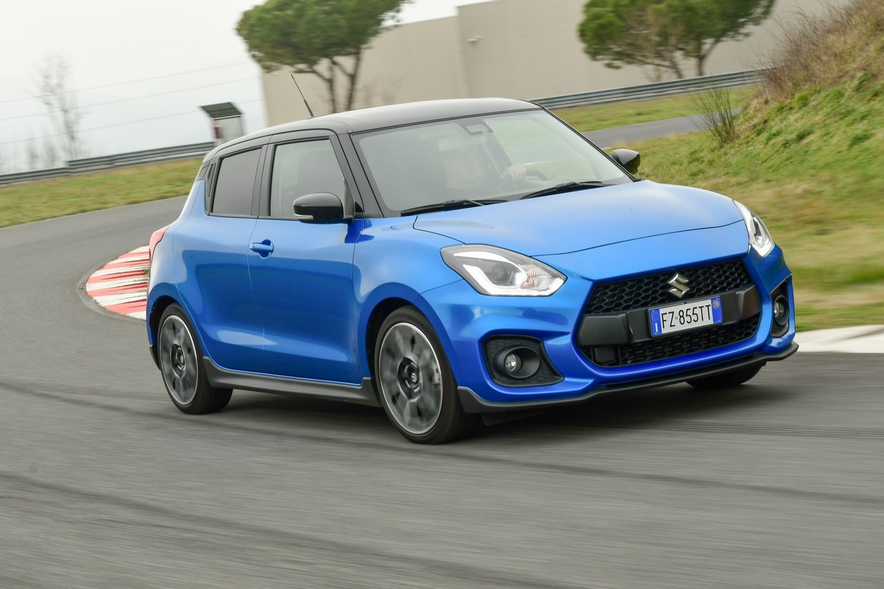 Suzuki Swift Sport Hybrid: la prova su strada