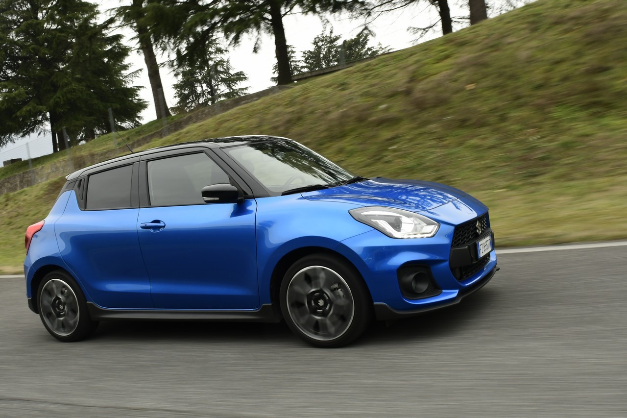 Suzuki Swift Sport Hybrid: la prova su strada