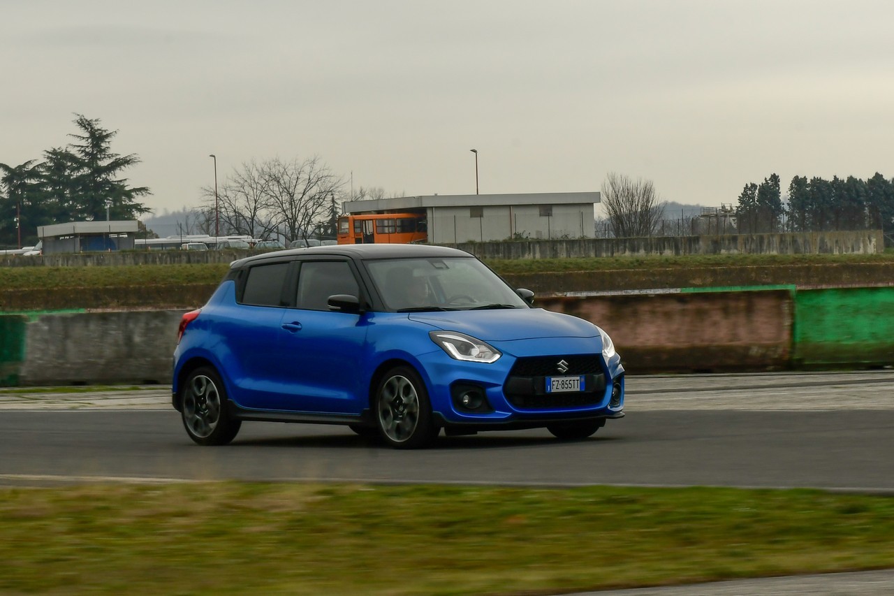 Suzuki Swift Sport Hybrid: la prova su strada