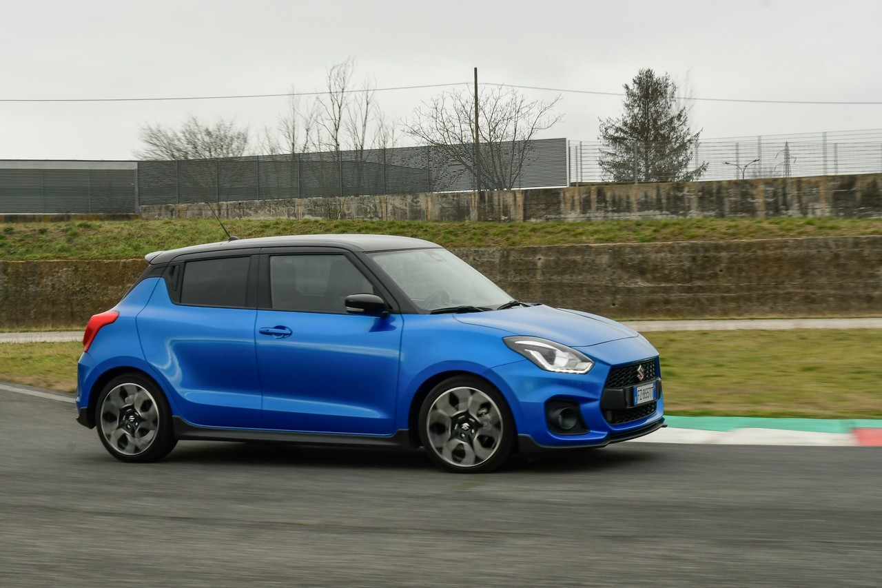 Suzuki Swift Sport Hybrid: la prova su strada