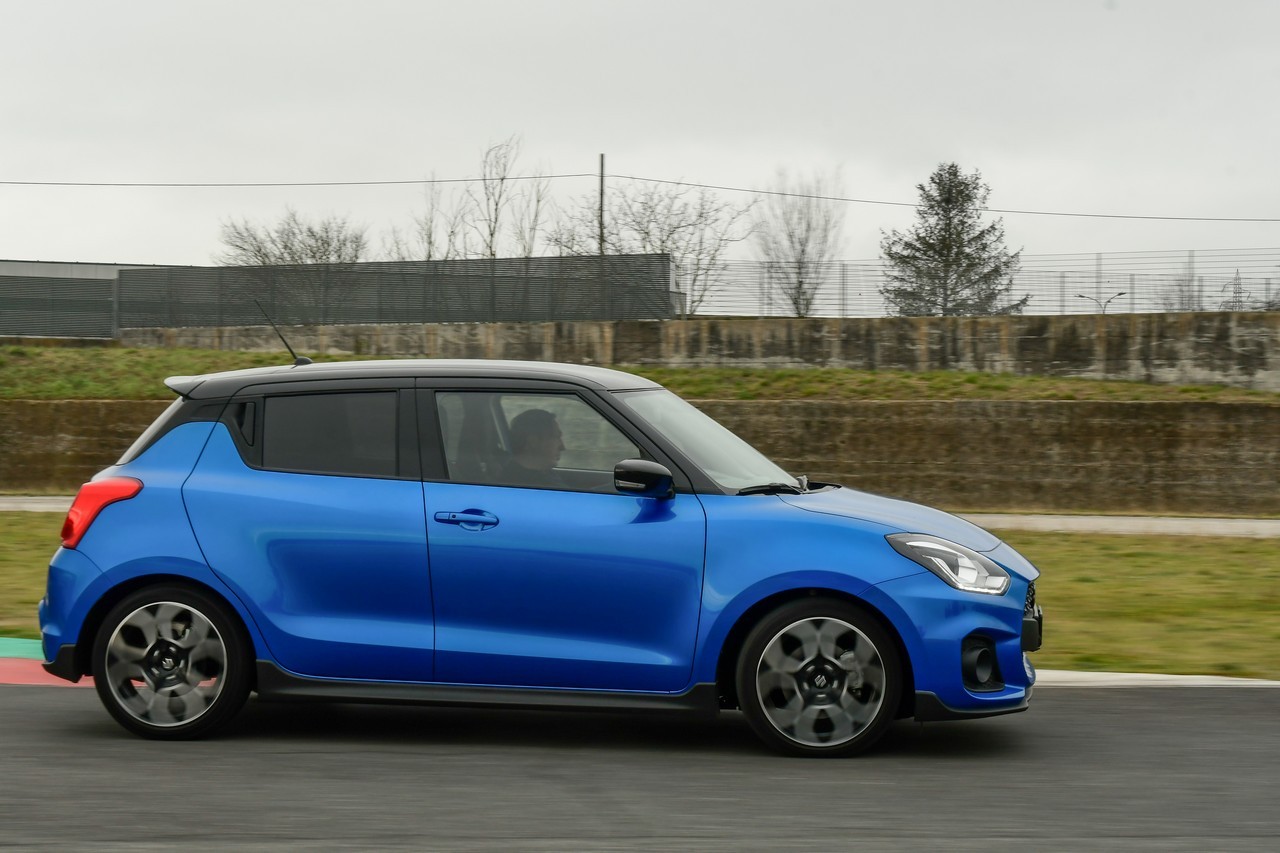 Suzuki Swift Sport Hybrid: la prova su strada