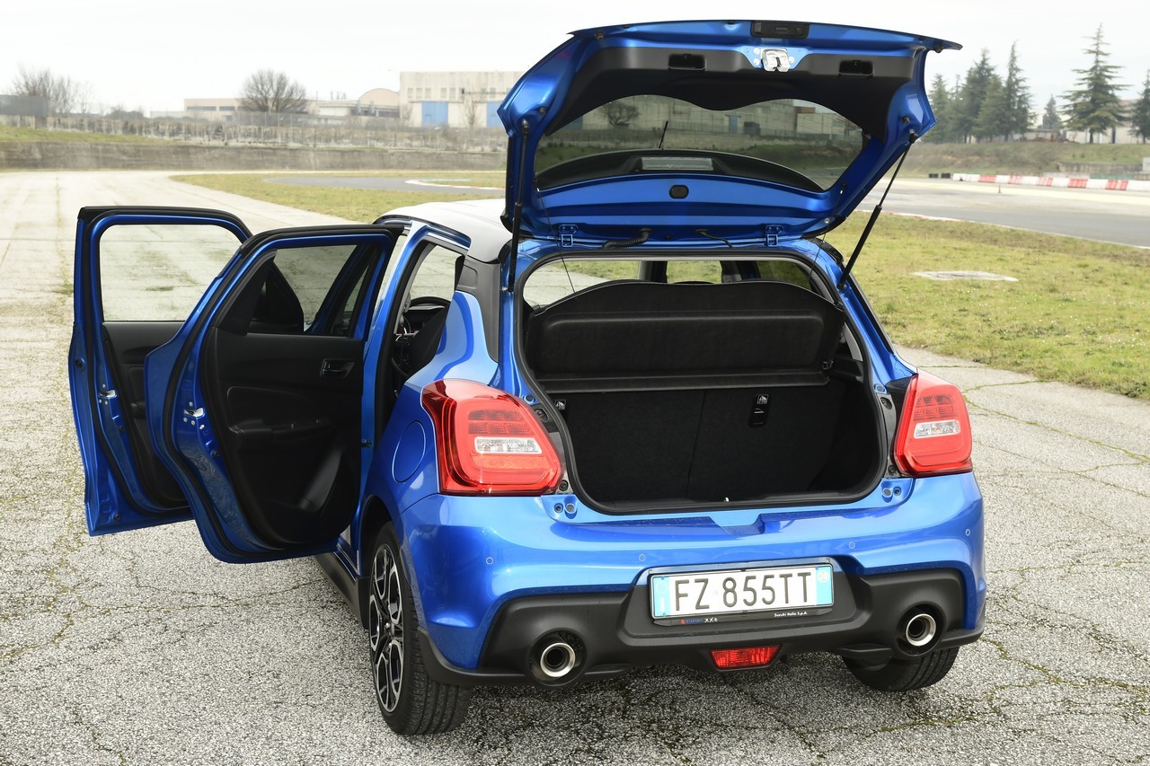 Suzuki Swift Sport Hybrid: la prova su strada