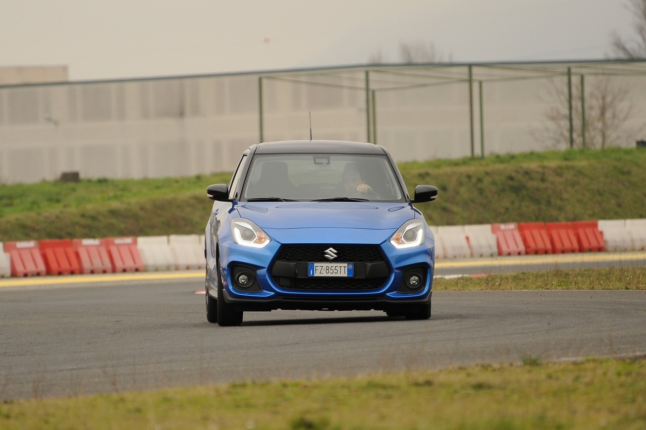 Suzuki Swift Sport Hybrid: la prova su strada