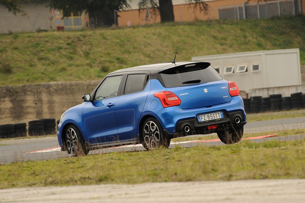 Suzuki Swift Sport Hybrid: la prova su strada