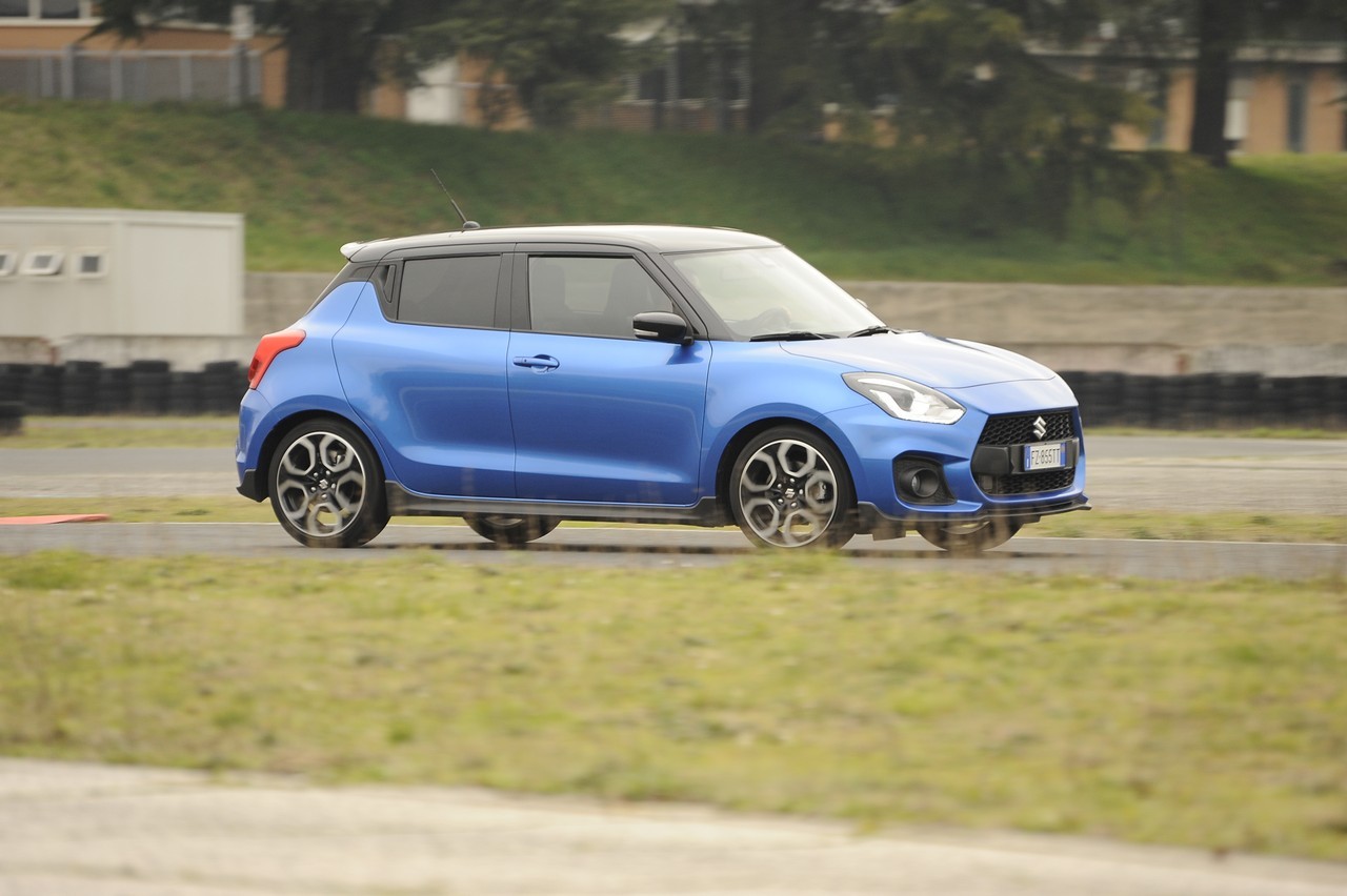 Suzuki Swift Sport Hybrid: la prova su strada