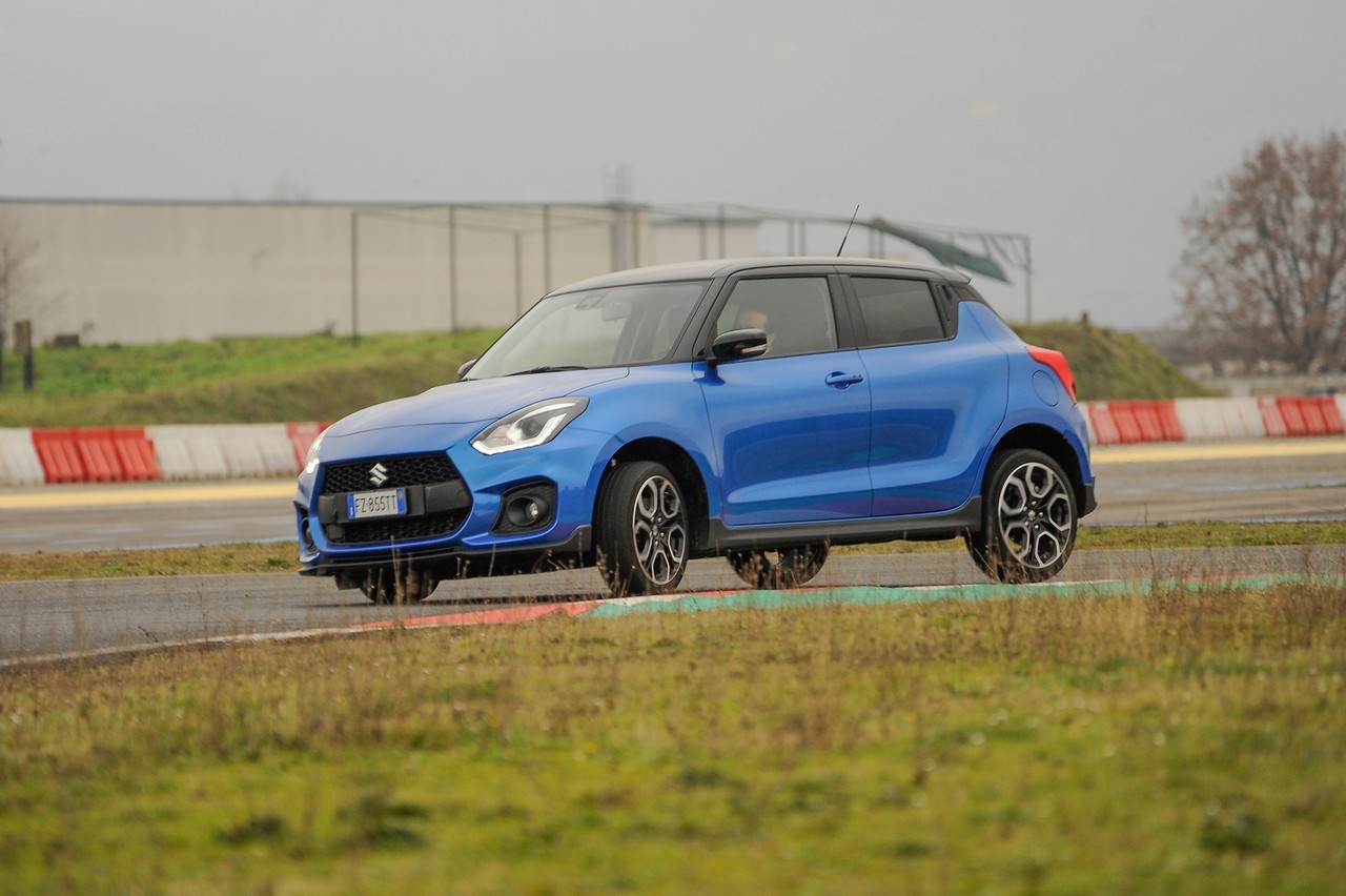 Suzuki Swift Sport Hybrid: la prova su strada