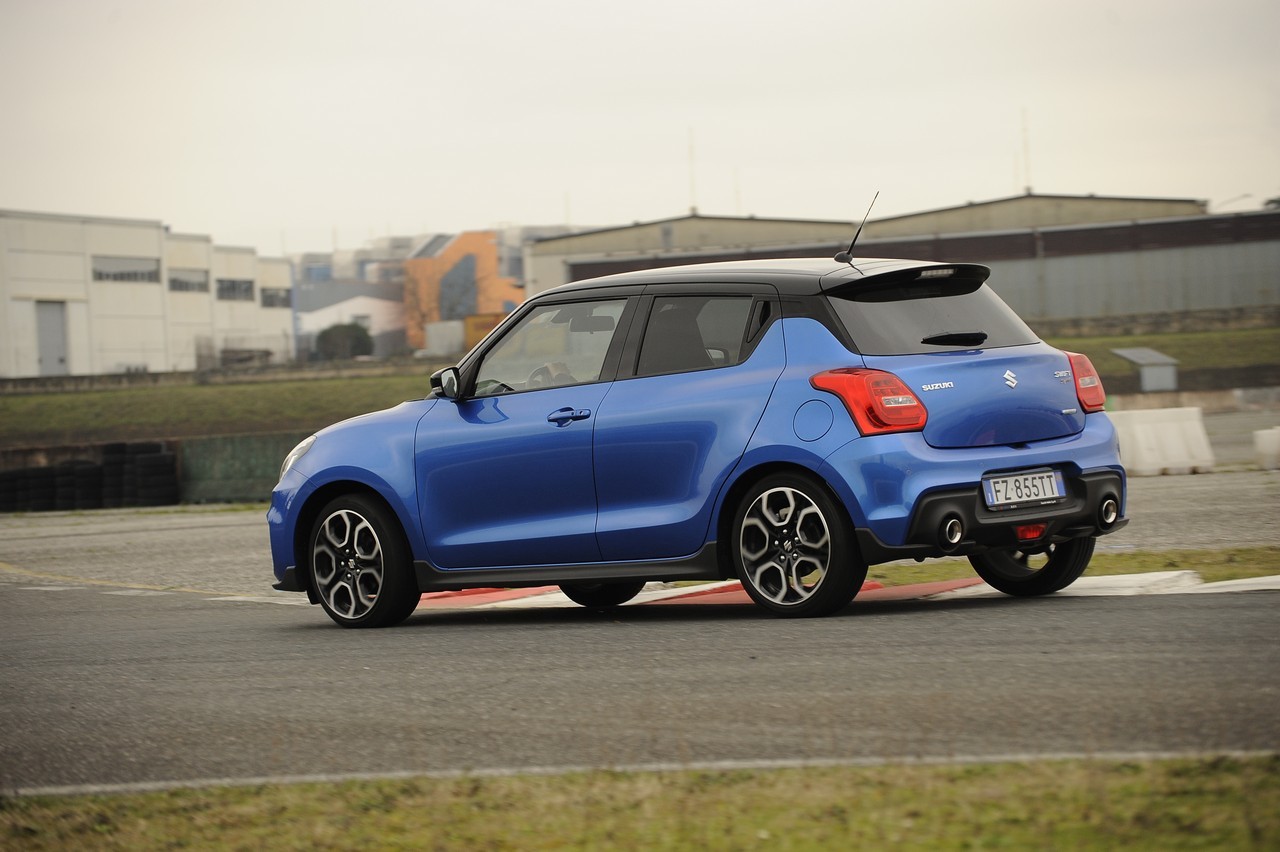 Suzuki Swift Sport Hybrid: la prova su strada