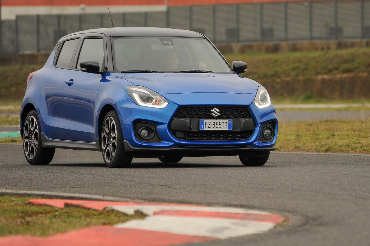 Suzuki Swift Sport Hybrid: la prova su strada