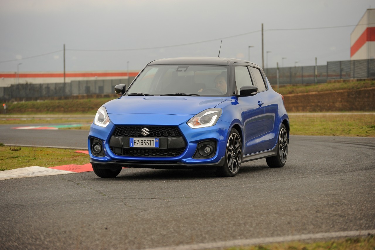 Suzuki Swift Sport Hybrid: la prova su strada