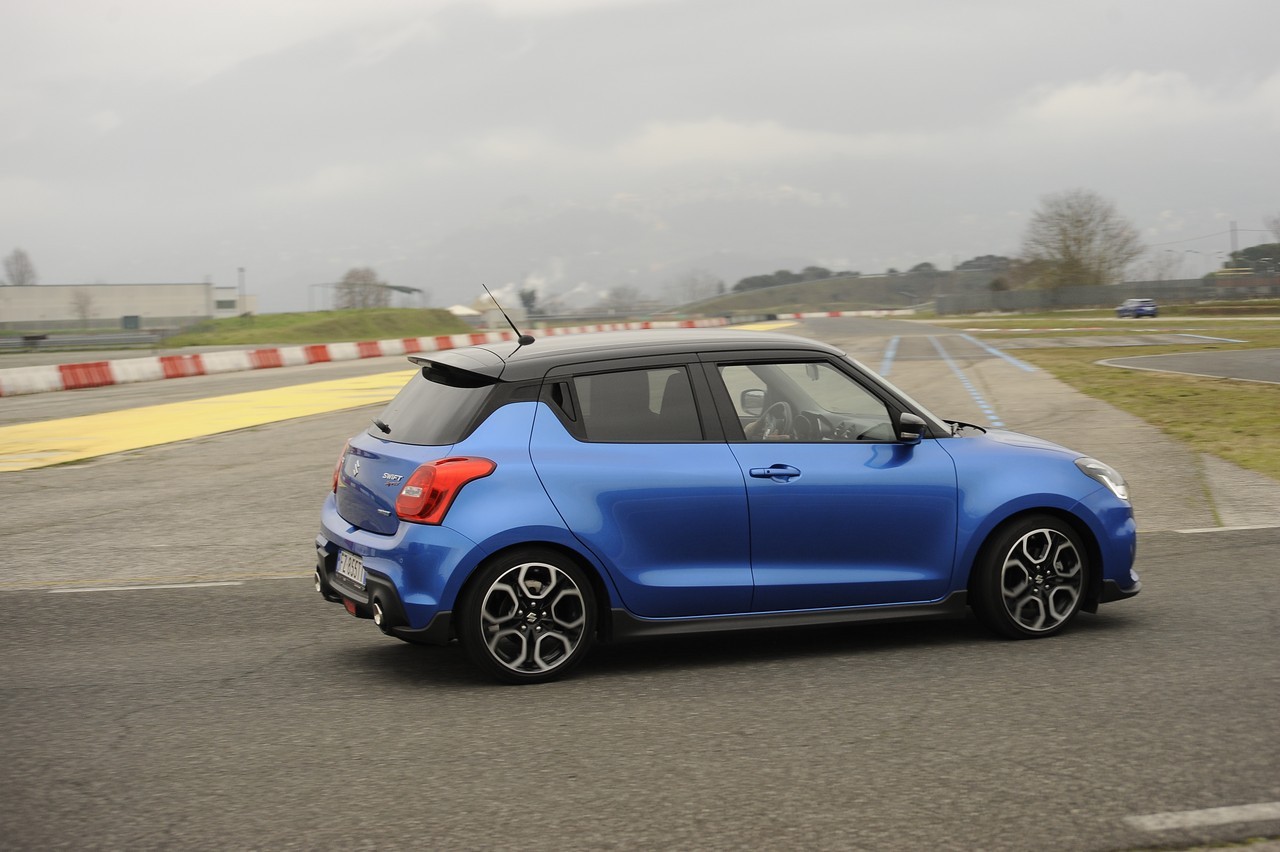 Suzuki Swift Sport Hybrid: la prova su strada