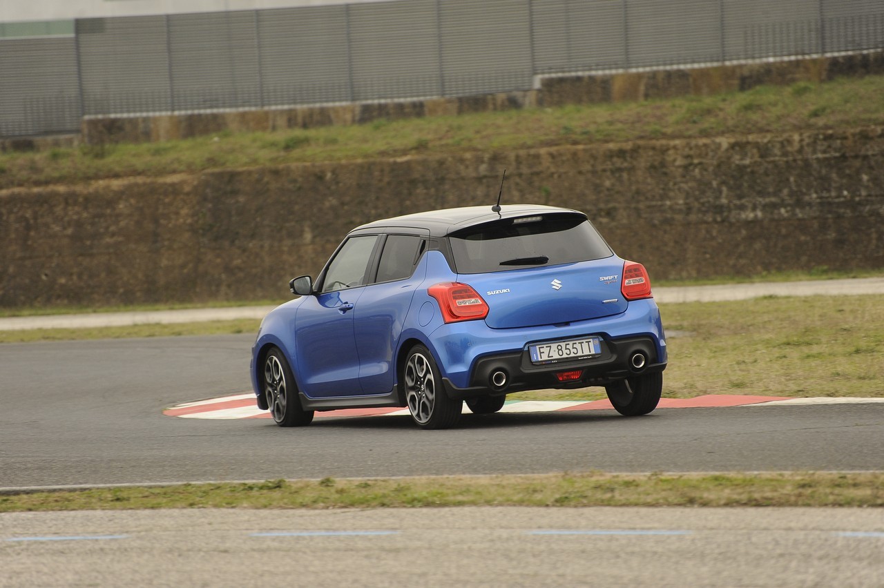 Suzuki Swift Sport Hybrid: la prova su strada