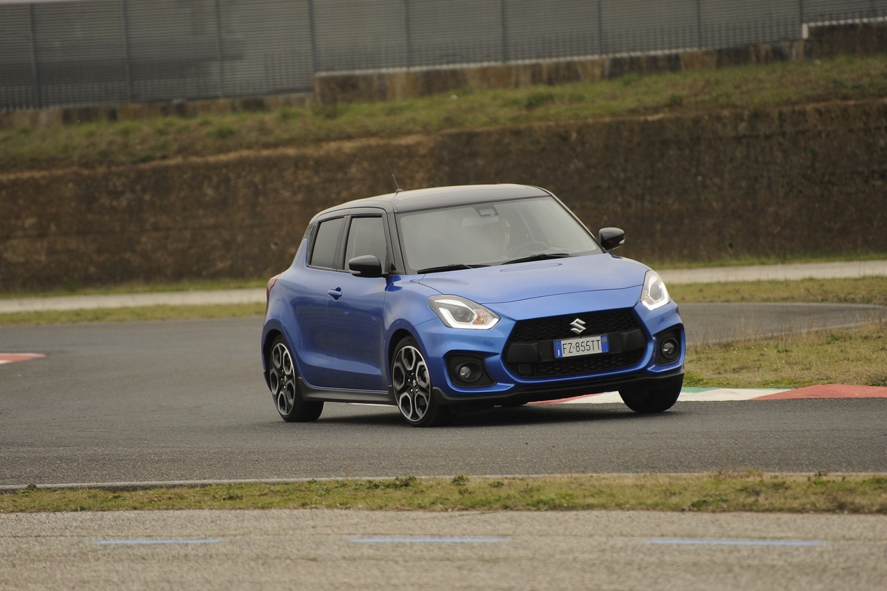 Suzuki Swift Sport Hybrid: la prova su strada