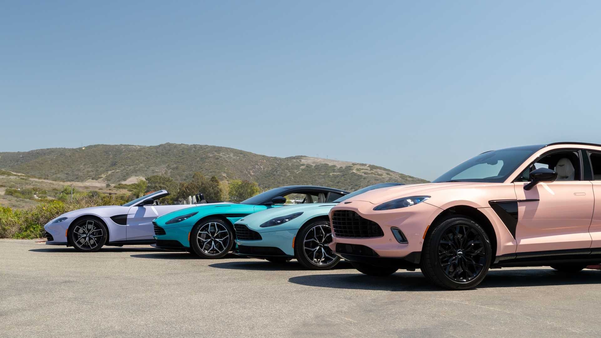 Aston Martin Pastel Collection: le immagini ufficiali