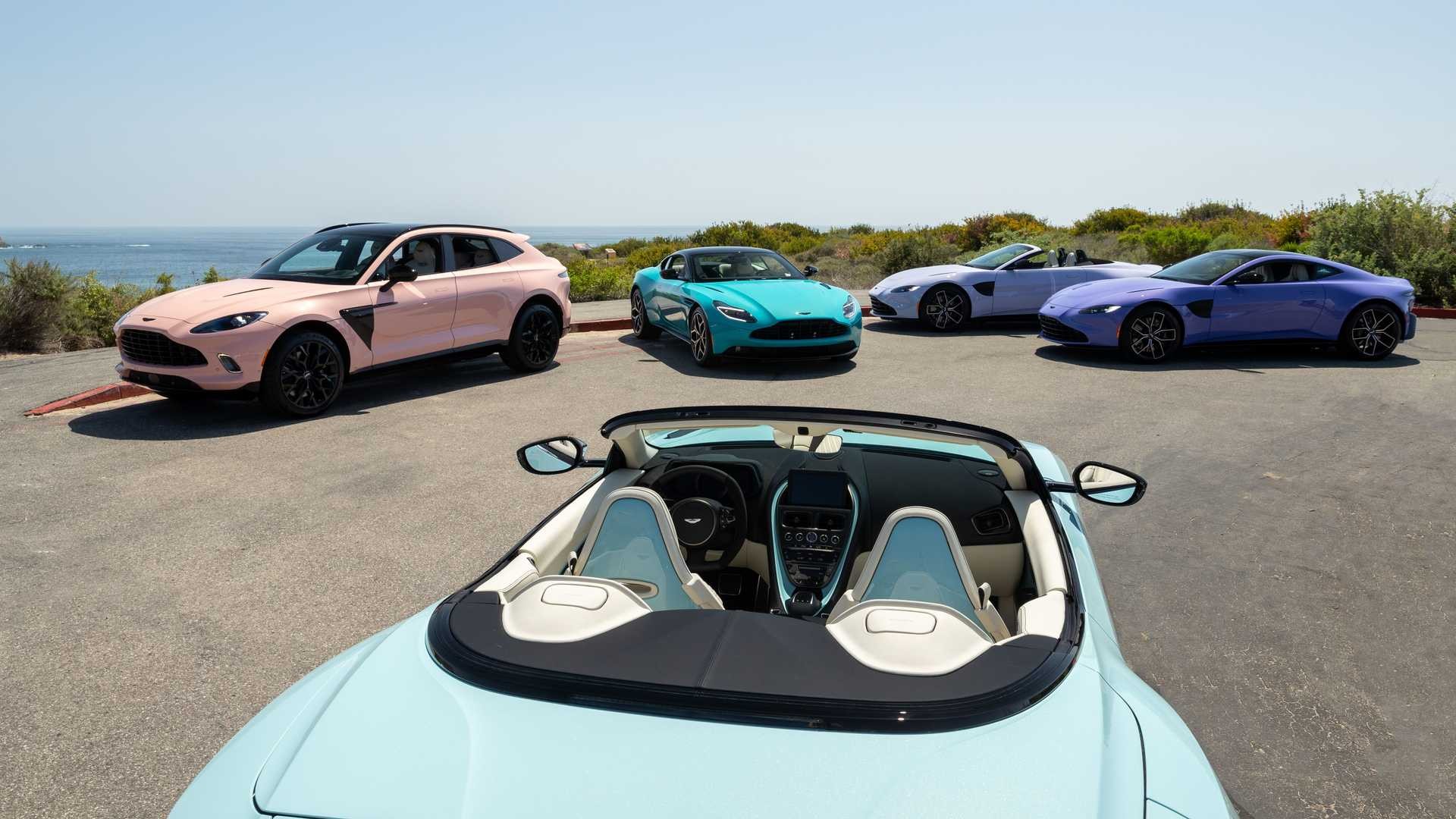 Aston Martin Pastel Collection: le immagini ufficiali