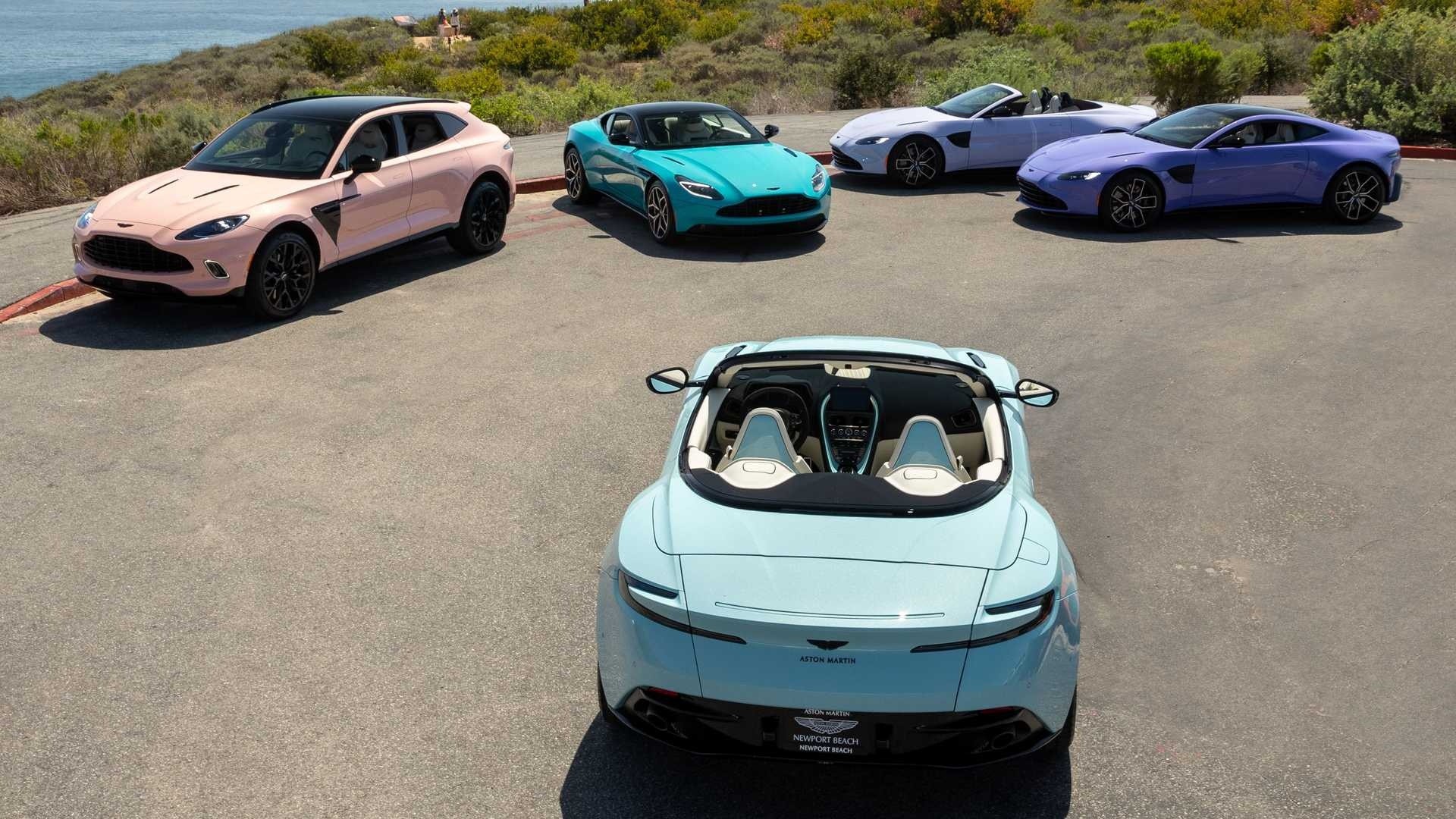 Aston Martin Pastel Collection: le immagini ufficiali