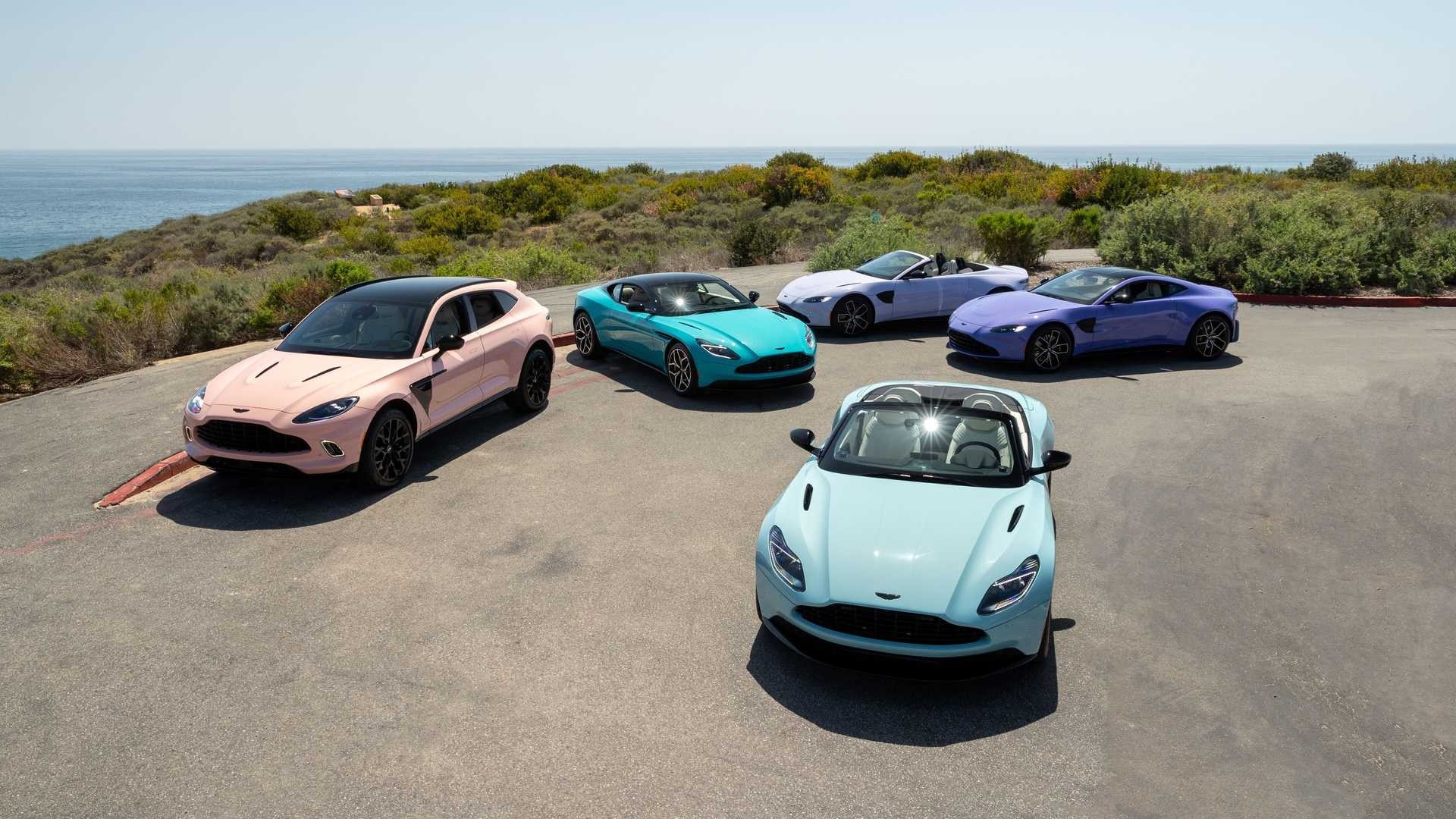 Aston Martin Pastel Collection: le immagini ufficiali