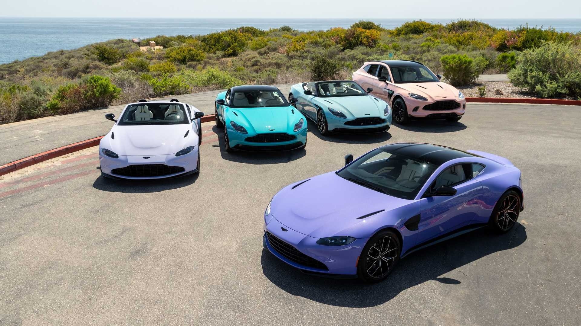 Aston Martin Pastel Collection: le immagini ufficiali