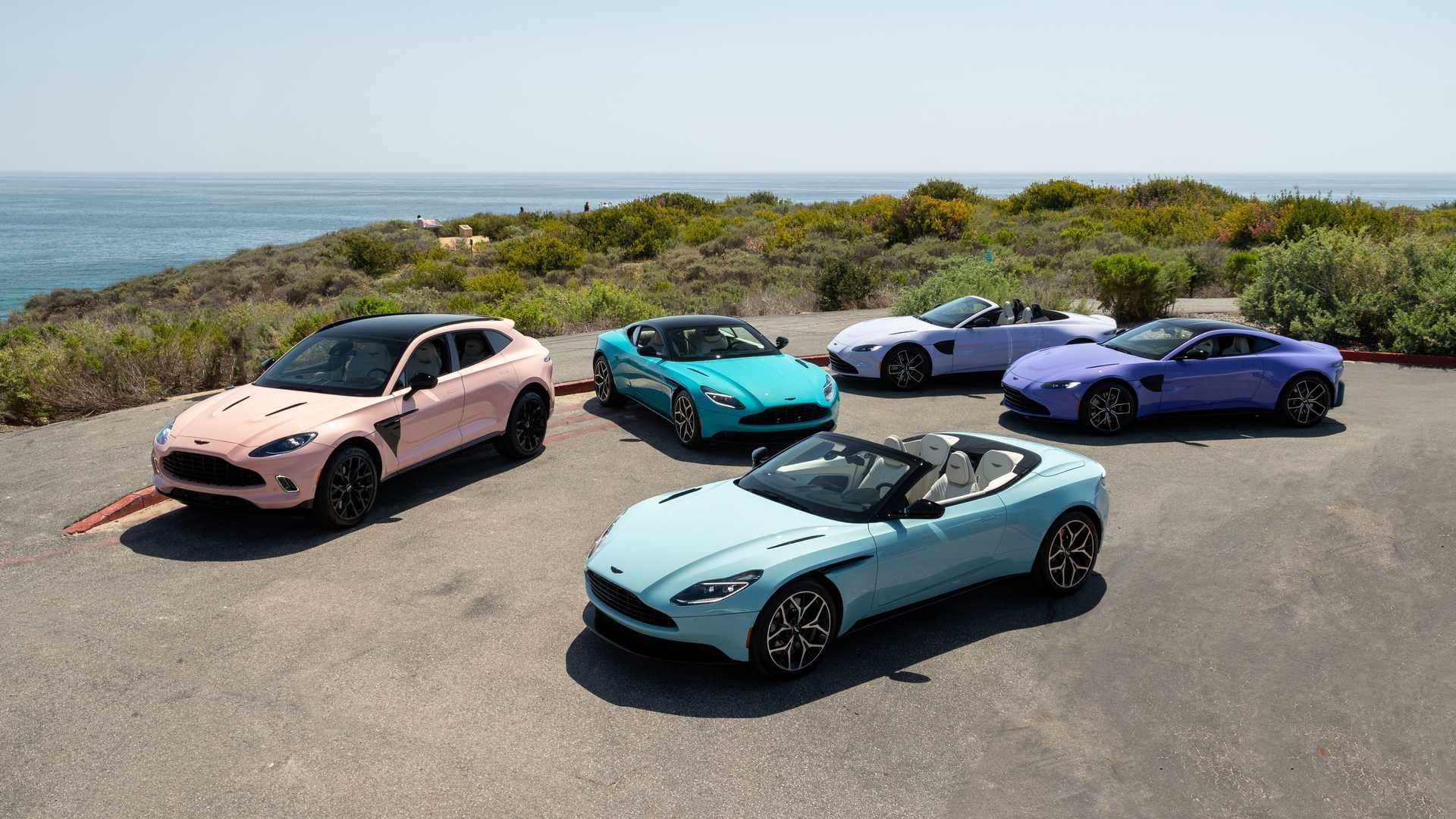 Aston Martin Pastel Collection: le immagini ufficiali