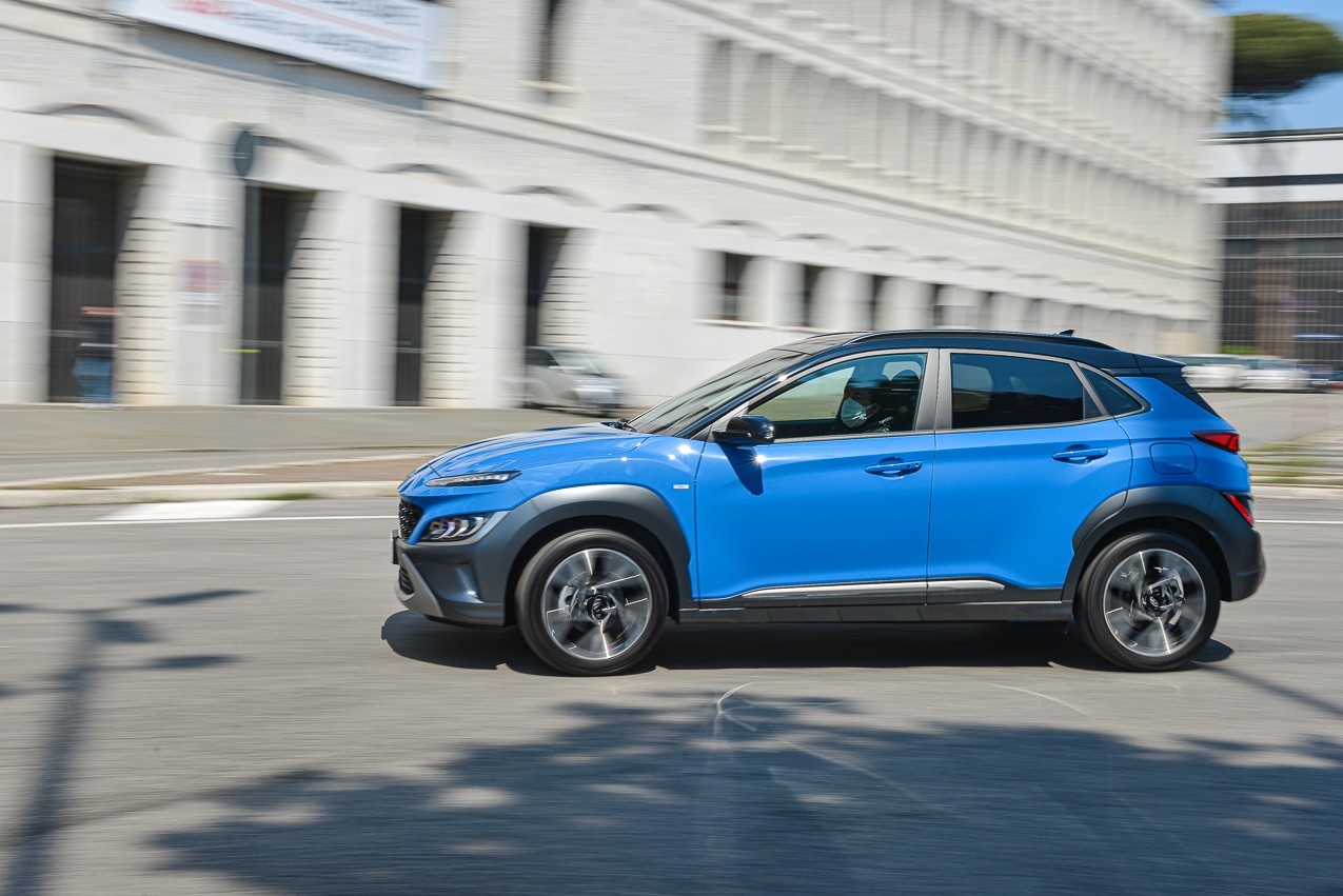 Hyundai Kona 48V: la prova su strada