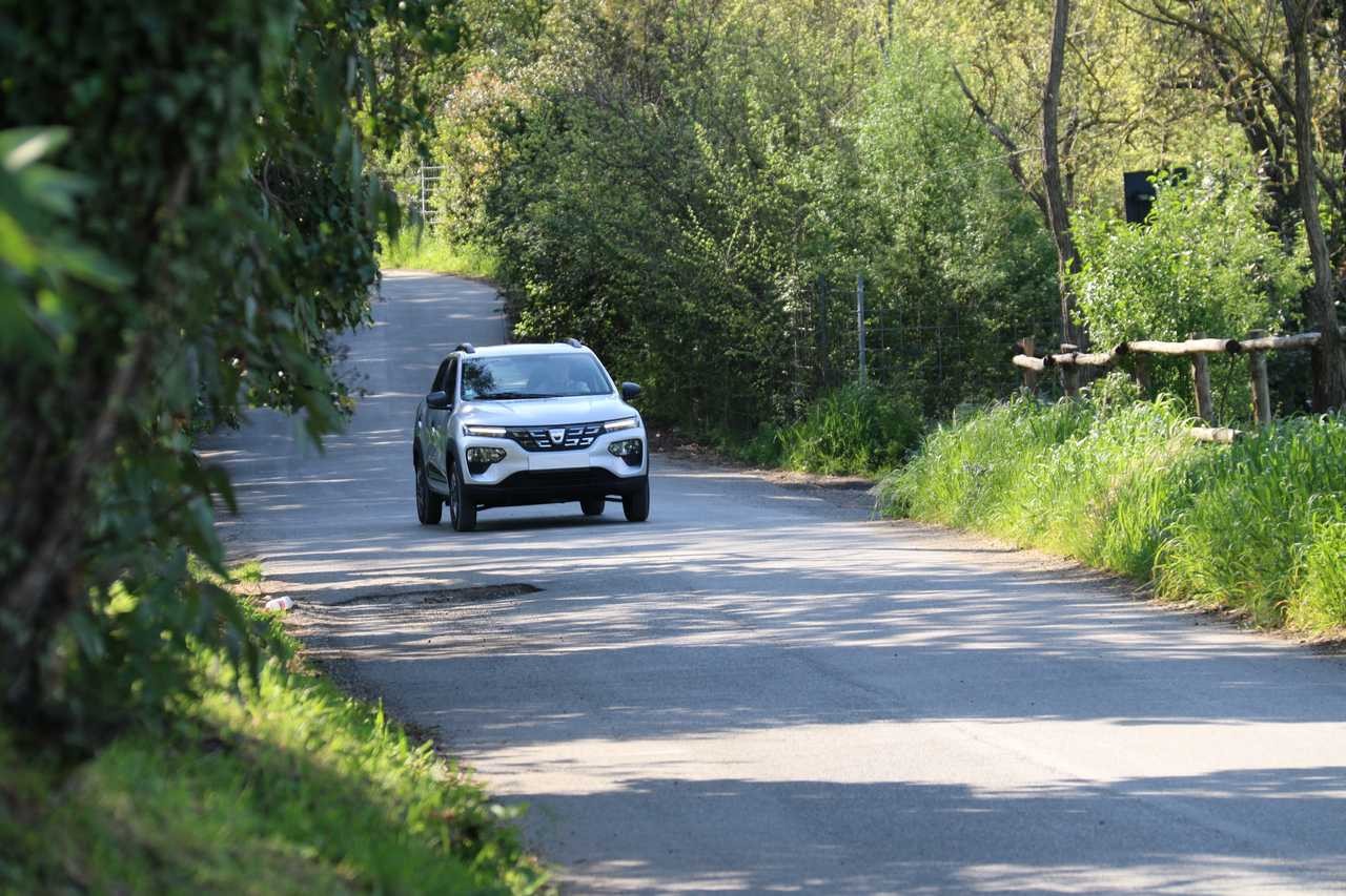 Dacia Spring: prima prova dell'elettrica