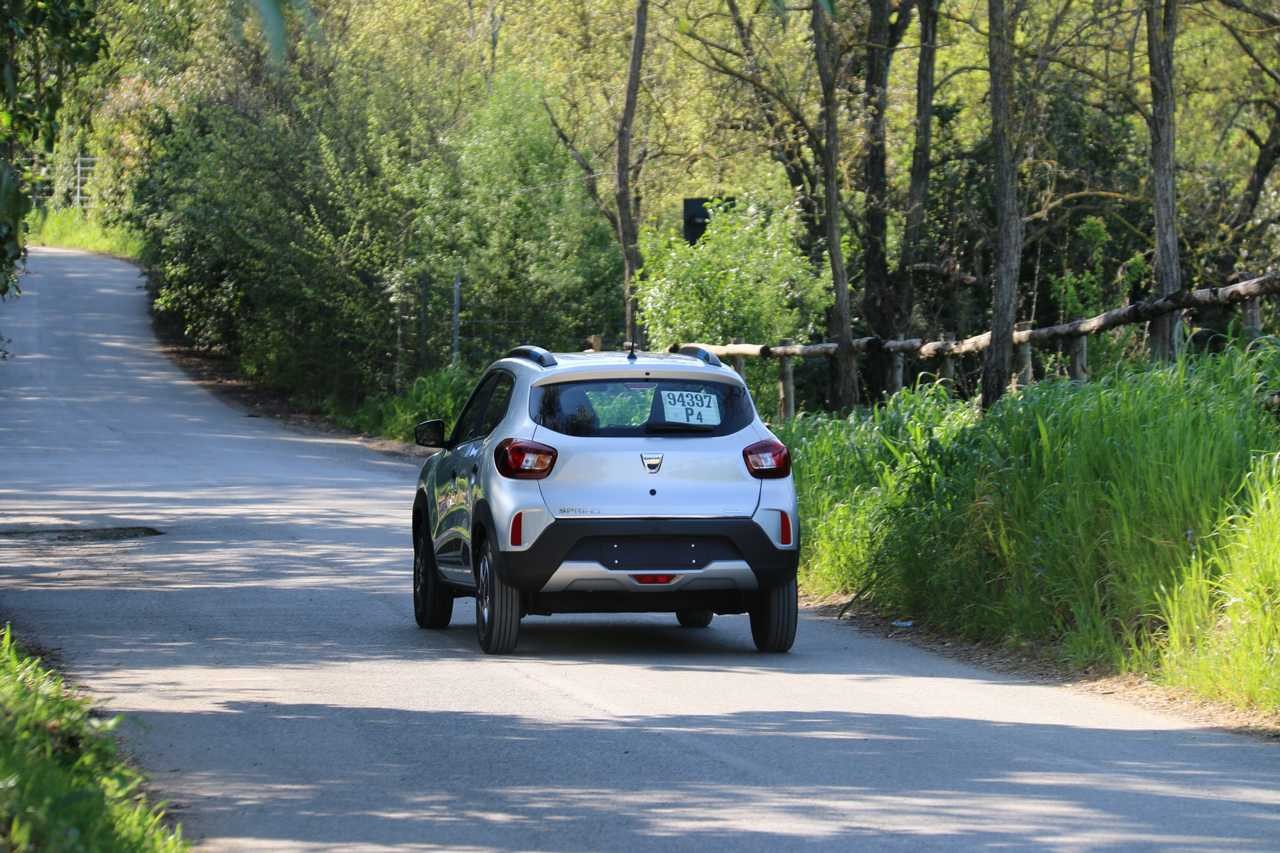 Dacia Spring: prima prova dell'elettrica