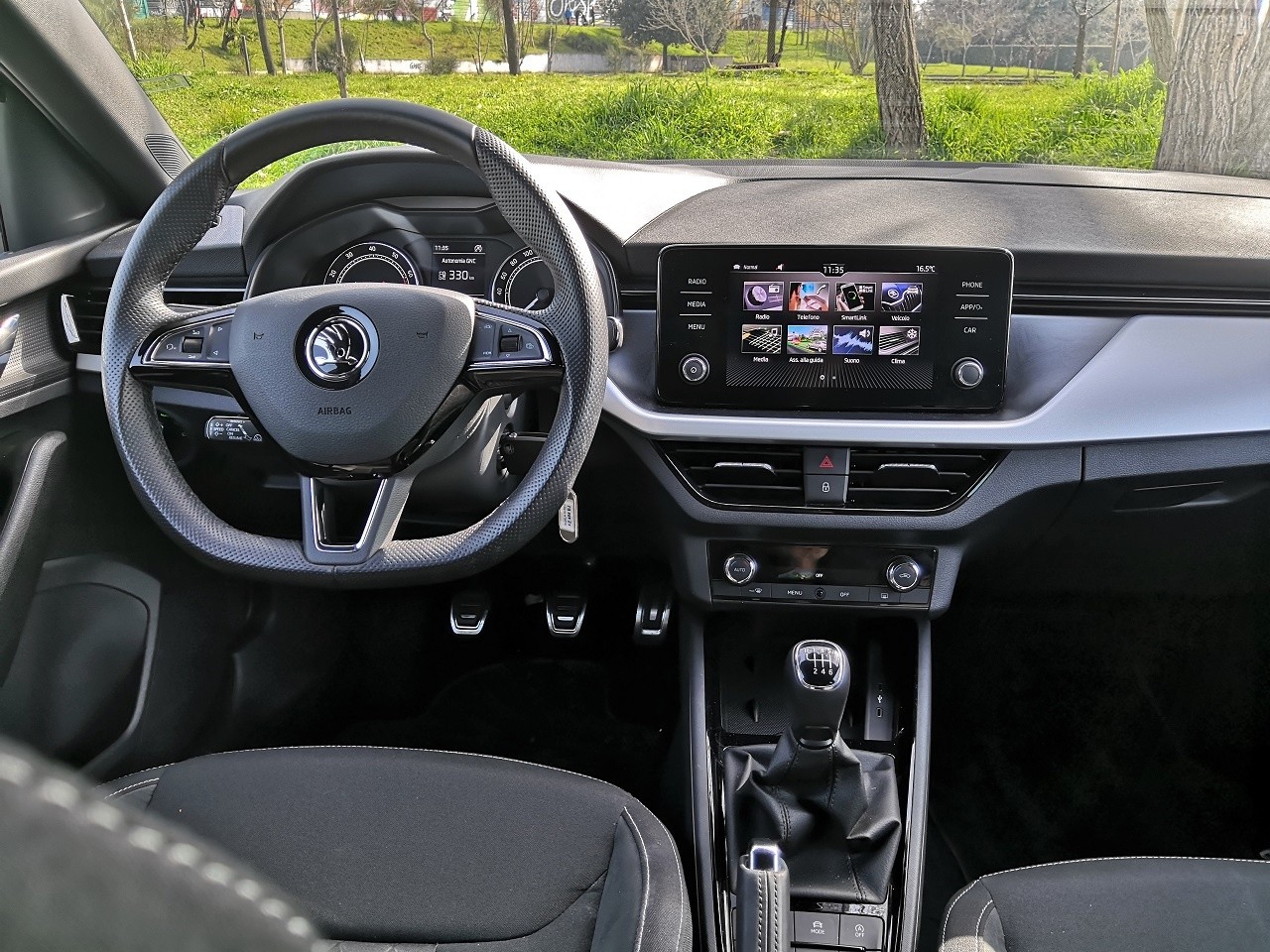 Skoda Scala 1.0 G-TEC: prova su strada