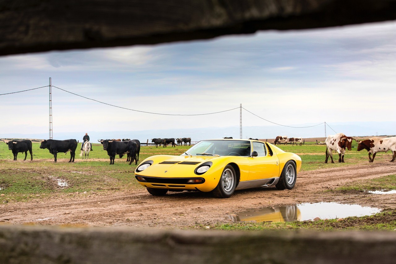 Lamborghini Miura SV: 50 anni di storia nelle immagini