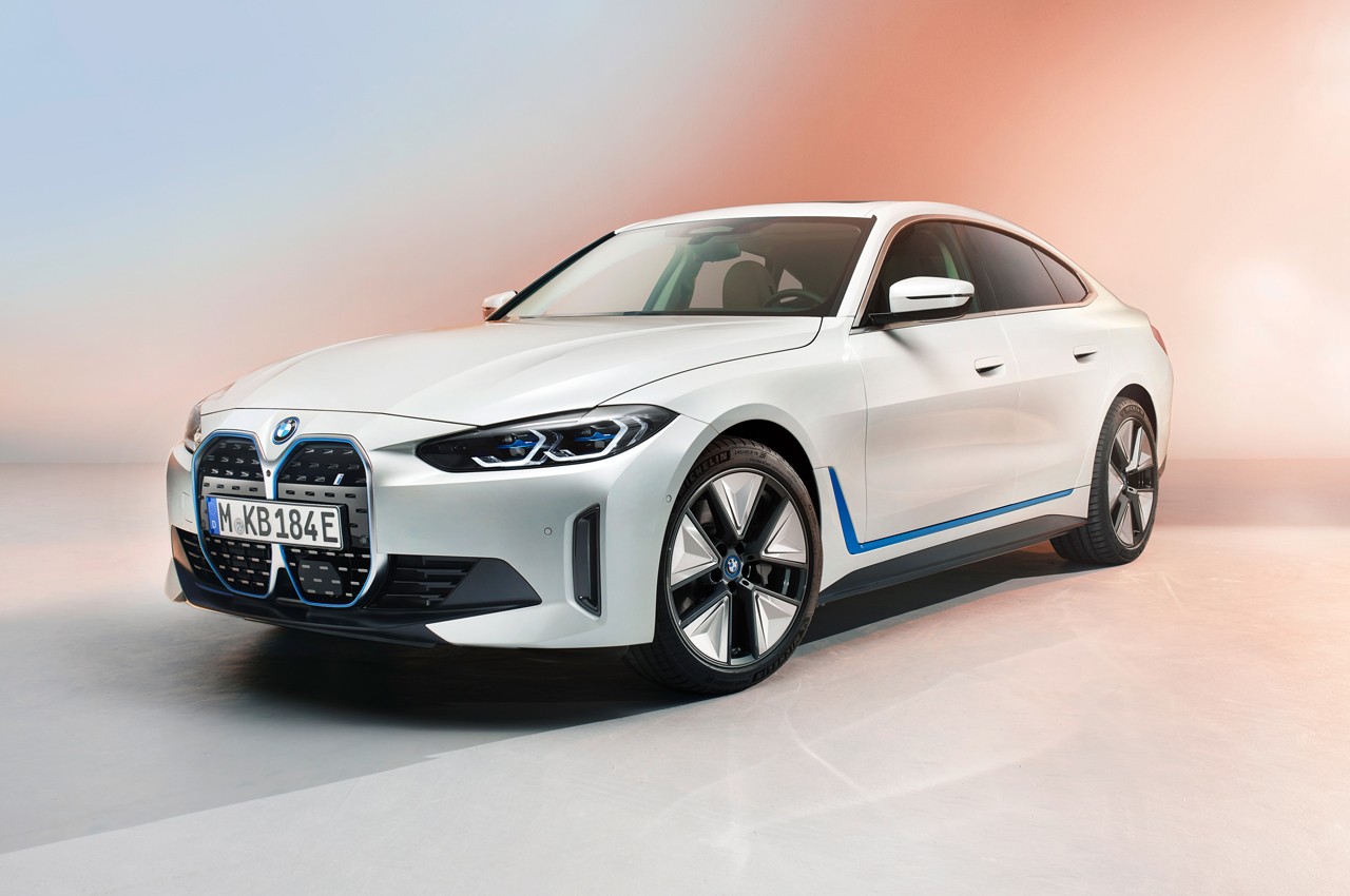 BMW i4 M Sport: immagini ufficiali