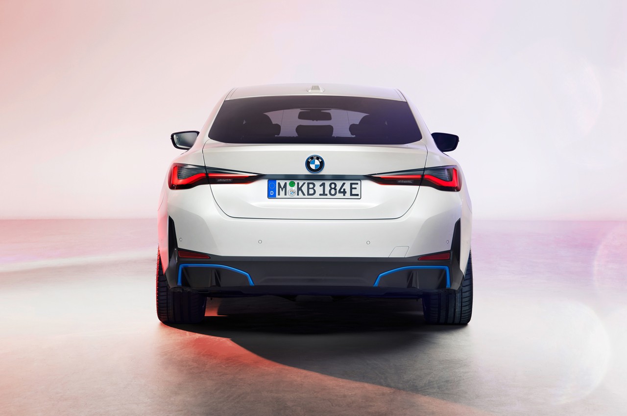 BMW i4 M Sport: immagini ufficiali