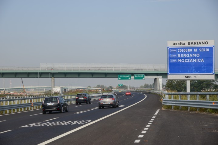 Autostrada A35 BreBeMi: immagini ufficiali