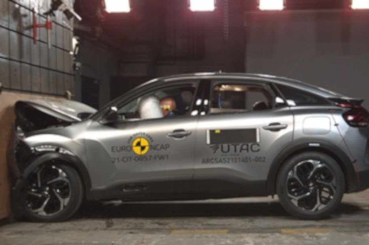 Citroen C4, crash test EuroNcap 2021