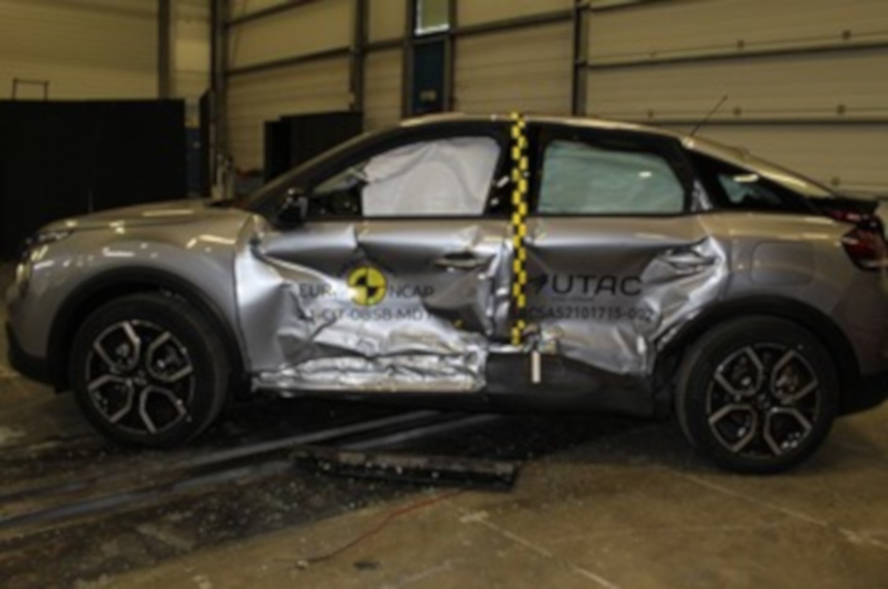 Citroen C4, crash test EuroNcap 2021