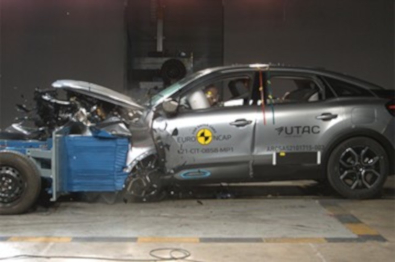 Citroen C4, crash test EuroNcap 2021