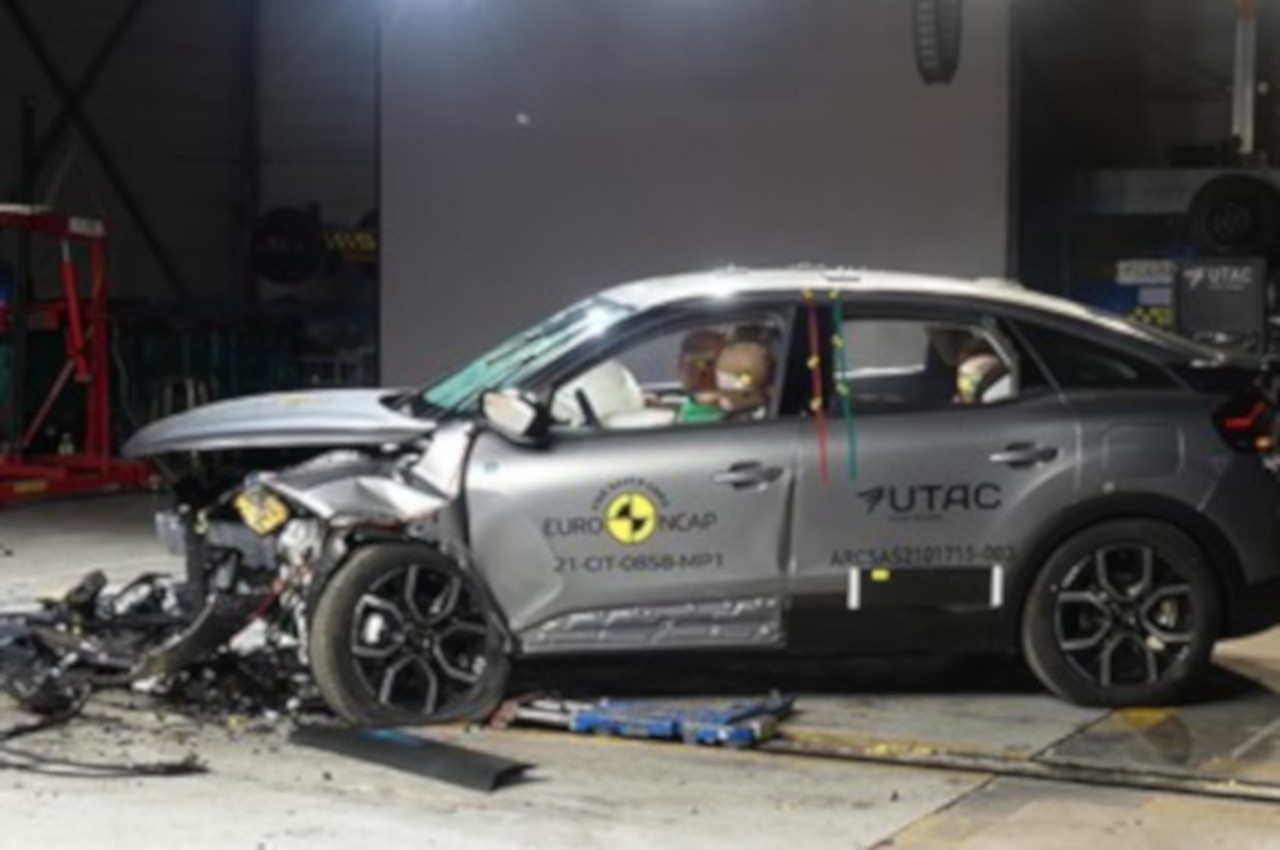 Citroen C4, crash test EuroNcap 2021