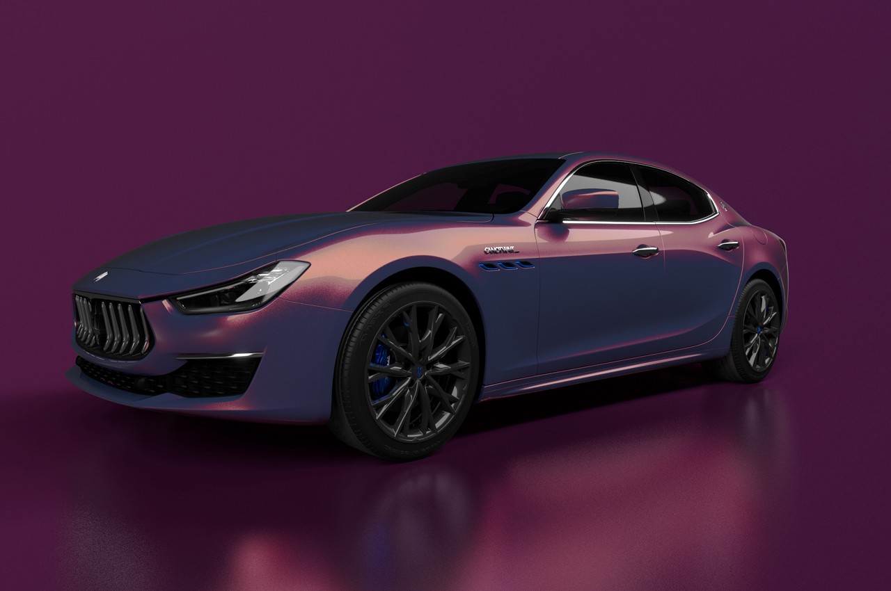 Maserati Ghibli Hybrid Love Audacious: immagini ufficiali