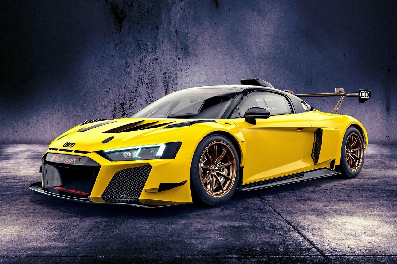 Audi R8 GT2 LMS Color Edition 2021: immagini ufficiali