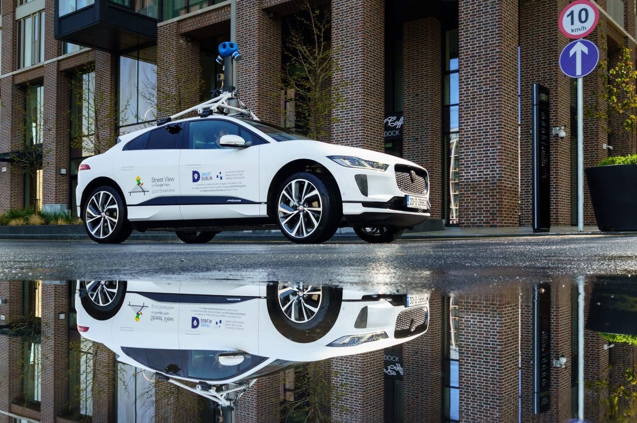 Jaguar I-Pace Google Street View 2021