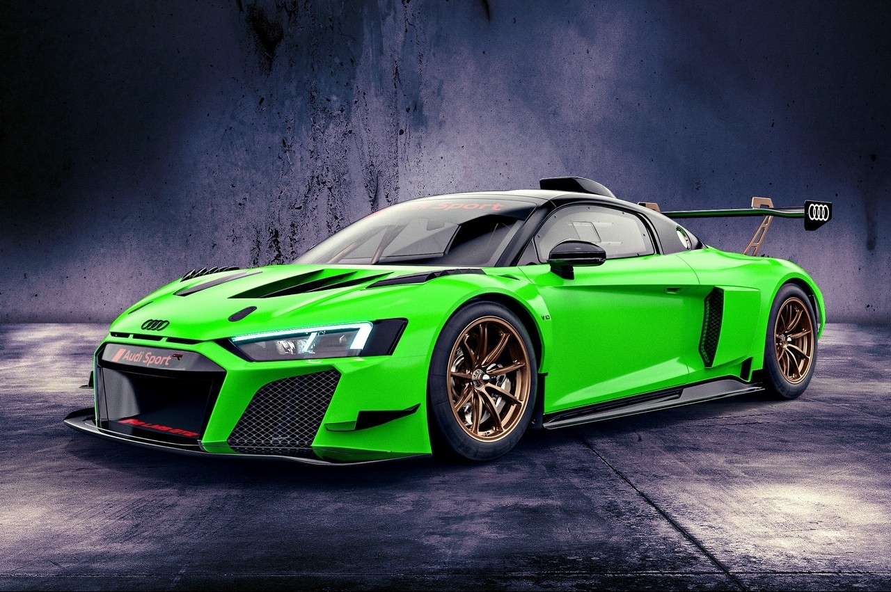 Audi R8 GT2 LMS Color Edition 2021: immagini ufficiali