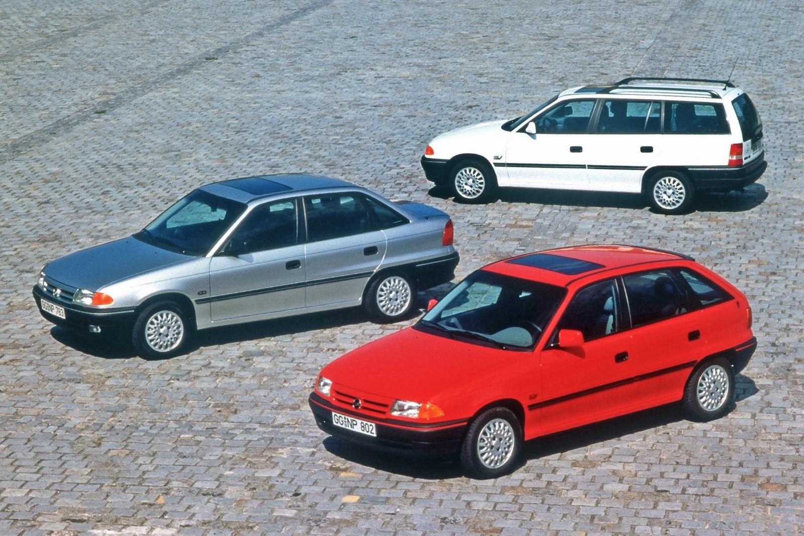 Opel Astra F: 30 anni di storia nelle immagini