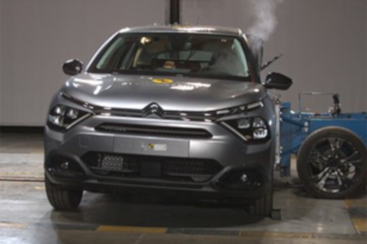 Citroen C4, crash test EuroNcap 2021