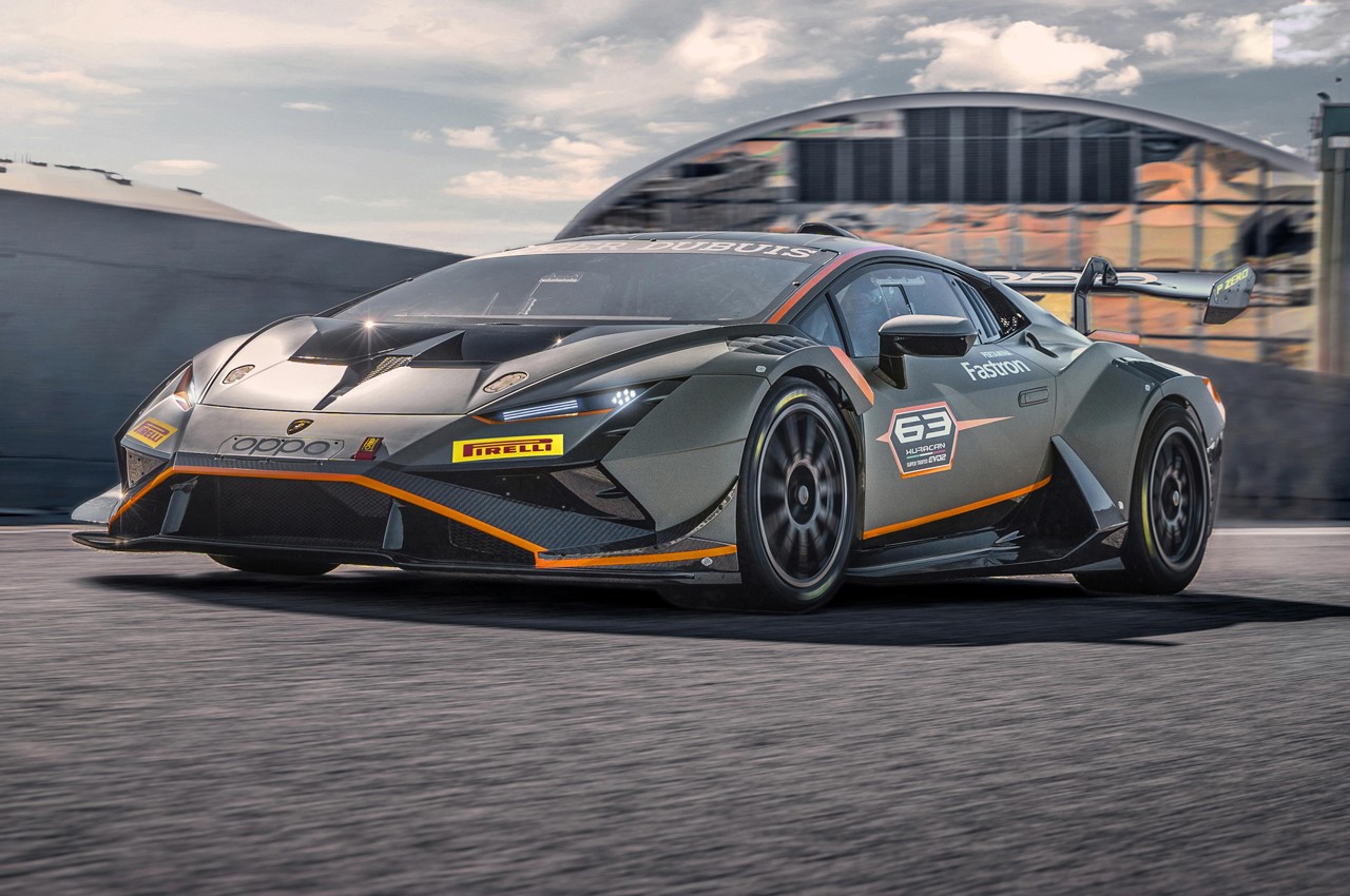 Lamborghini Huracán Super Trofeo EVO2: immagini ufficiali